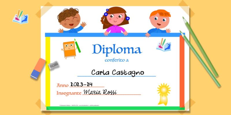 Scarica il diploma scuola primaria