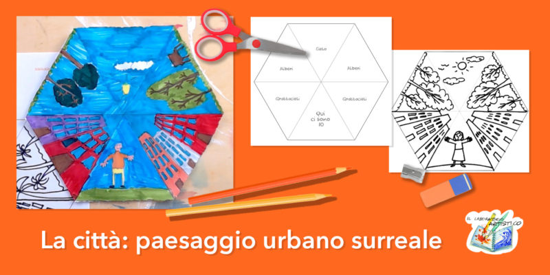 disegniamo la città surreale