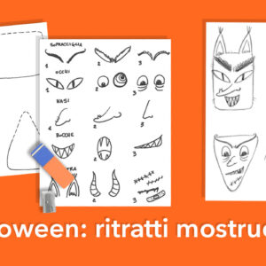 halloween ritratti mostruosi