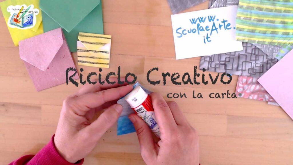 Riciclo creativo con la carta